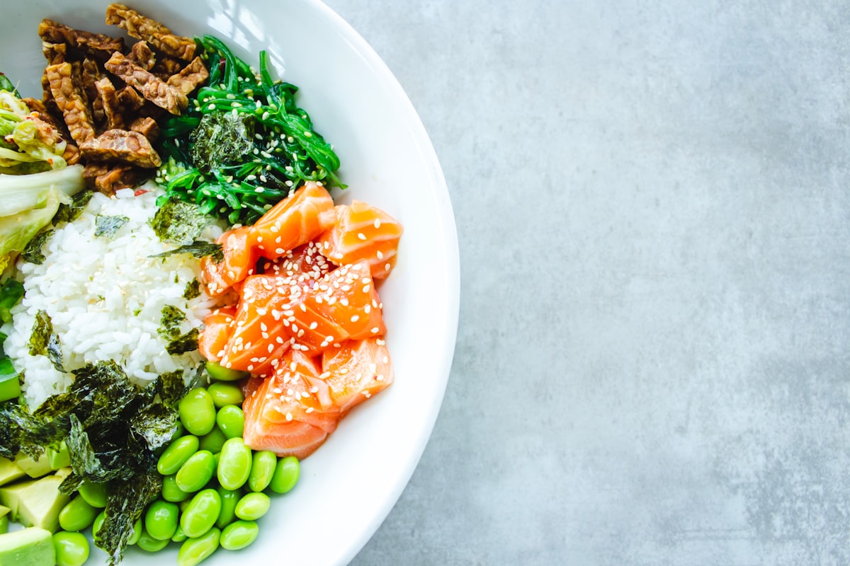 Healthy nutrition meal preparation